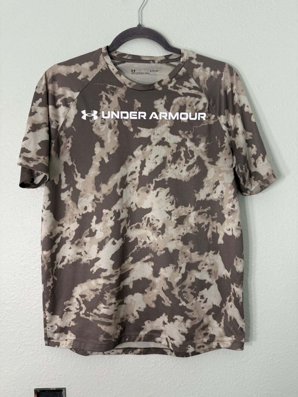 Under Armour Men’s Camo Logo Tee - Heatgear Size Small